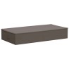Boîte de rangement 6 pcs Gris 90 x 48 x 15 cm Tissu intissé 616306616306