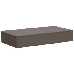 Boîte de rangement 2 pcs Gris 100 x 50 x 18 cm Tissu intissé 616307616307