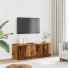 Meuble TV vieux bois 102x35x36,5 cm bois d'ingénierie 616309616309