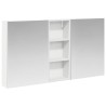 Ensemble de Meubles de Salle de Bain 3 pcs 130 x 14,5 x 70 cm 616314616314