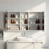 Ensemble de Meubles de Salle de Bain 3 pcs 130 x 14,5 x 70 cm 616314616314