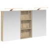 Ensemble de Meubles de Salle de Bain 3 pcs 110 x 10,5 x 60,5 cm 616315616315