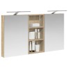Ensemble de Meubles de Salle de Bain 3 pcs 110 x 10,5 x 60,5 cm 616315616315