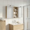 Ensemble de Meubles de Salle de Bain 3 pcs 110 x 10,5 x 60,5 cm 616315616315