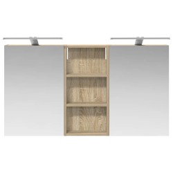 Ensemble de Meubles de Salle de Bain 3 pcs 110 x 10,5 x 60,5 cm 616315616315