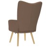 Chaise de relaxation Marron Tissu 616316616316