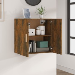 Armoire murale Chêne fumé 60x30x60 cm Bois d'ingénierie 616320616320