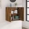 Armoire murale Chêne fumé 60x30x60 cm Bois d'ingénierie 616320616320