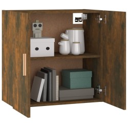 Armoire murale Chêne fumé 60x30x60 cm Bois d'ingénierie 616320616320