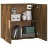 Armoire murale Chêne fumé 60x30x60 cm Bois d'ingénierie 616320616320