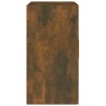 Armoire murale Chêne fumé 60x30x60 cm Bois d'ingénierie 616320616320
