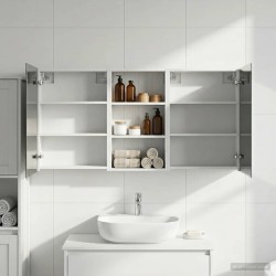 Ensemble de Meubles de Salle de Bain 3 pcs 140 x 14,5 x 70 cm 616325616325
