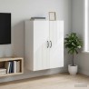 Armoire Murale Blanc brillant 66 x 34,5 x 90 cm 616331616331