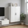 Armoire Murale Blanc brillant 66 x 34,5 x 90 cm 616333616333