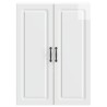 Armoire Murale Blanc brillant 66 x 34,5 x 90 cm 616333616333