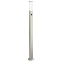 Bornes lumineuses avec détecteur lot de 3 110 cm acier inoxydable IP44 616336616336