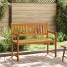 Banc extérieur Naturel 110 x 55,5 x 90 cm Bois d'Acacia Massif 616343616343
