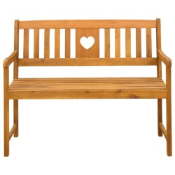 Banc extérieur Naturel 110 x 55,5 x 90 cm Bois d'Acacia Massif 616343616343