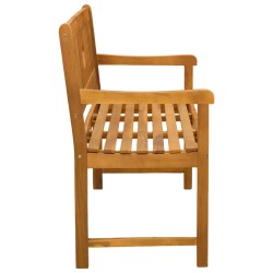 Banc extérieur Naturel 110 x 55,5 x 90 cm Bois d'Acacia Massif 616343616343