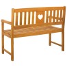 Banc extérieur Naturel 110 x 55,5 x 90 cm Bois d'Acacia Massif 616343616343