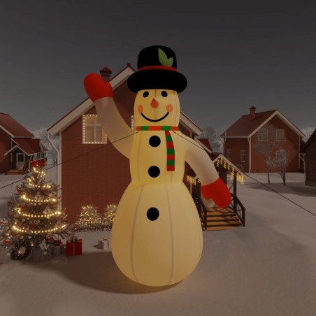Bonhomme de neige gonflable de Noël avec LED 805 cm 616351616351