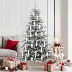 Boule en forme de spirale de Noël 40 pcs Blanc Plastique 616354616354