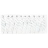 Boule en forme de spirale de Noël 40 pcs Blanc Plastique 616354616354