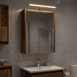 Armoire Miroir de Salle de Bain Bois ancien 43 x 16 x 62.5 cm 616356616356