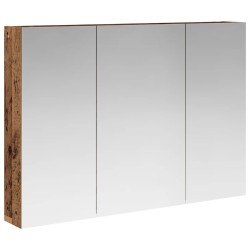 Armoire Miroir de Salle de Bain Bois ancien 100 x 14,5 x 70 cm 616357616357