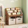 Bibliothèque pour enfants Bois ancien 72,5 x 29,5 x 69 cm 616359616359