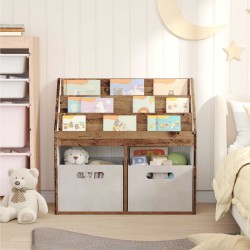 Bibliothèque pour enfants Bois ancien 72,5 x 29,5 x 69 cm 616359616359