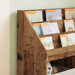 Bibliothèque pour enfants Bois ancien 72,5 x 29,5 x 69 cm 616359616359
