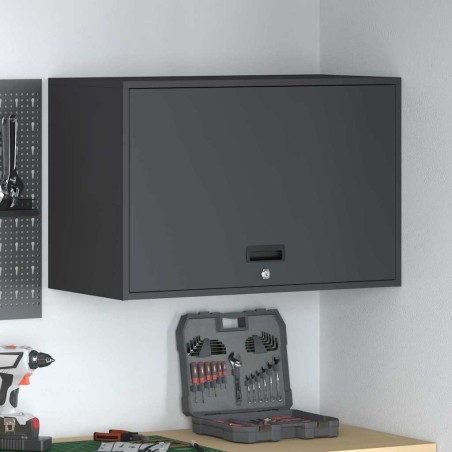 Armoire murale pour garage Anthracite 80 x 40 x 53 cm 616364616364