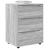 Armoire de rangement Gris Sonoma 60 x 48 x 81 cm 616365616365