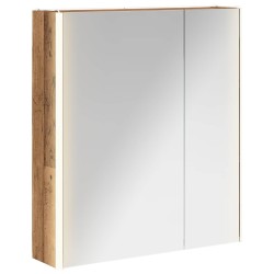 Armoire Miroir de Salle de Bain Bois ancien 63,5 x 15,5 x 70 cm 616366616366