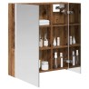 Armoire Miroir de Salle de Bain Bois ancien 63,5 x 15,5 x 70 cm 616366616366