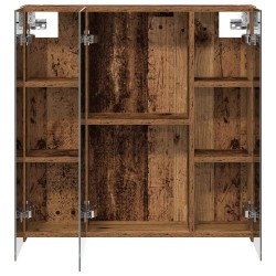 Armoire Miroir de Salle de Bain Bois ancien 70 x 14,5 x 70 cm 616367616367