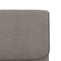 Chaise longue Taupe 55x64x80 cm Tissu 616368616368