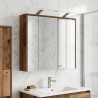 Armoire Miroir de Salle de Bain Bois ancien 73,5 x 16 x 62,5 cm 616369616369