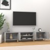 Meuble TV sonoma gris 180x31,5x40 cm bois d'ingénierie 616373616373