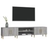 Meuble TV sonoma gris 180x31,5x40 cm bois d'ingénierie 616373616373