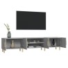 Meuble TV sonoma gris 180x31,5x40 cm bois d'ingénierie 616373616373
