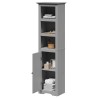 Armoire de salle de bain BODO gris 44x30x160 cm 616374616374
