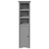 Armoire de salle de bain BODO gris 44x30x160 cm 616374616374
