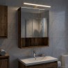 Armoire Miroir de Salle de Bain Bois ancien 50 x 14,5 x 70 cm 616376616376