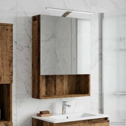 Armoire Miroir de Salle de Bain Bois ancien 50 x 14,5 x 70 cm 616376616376