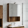 Armoire Miroir de Salle de Bain Bois ancien 50 x 14,5 x 70 cm 616376616376
