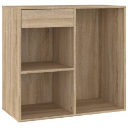 Armoire cosmétique Chêne sonoma 80x40x75 cm Bois d'ingénierie 616378616378
