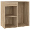 Armoire cosmétique Chêne sonoma 80x40x75 cm Bois d'ingénierie 616378616378