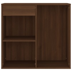 Armoire cosmétique Chêne marron 80x40x75 cm Bois d'ingénierie 616379616379